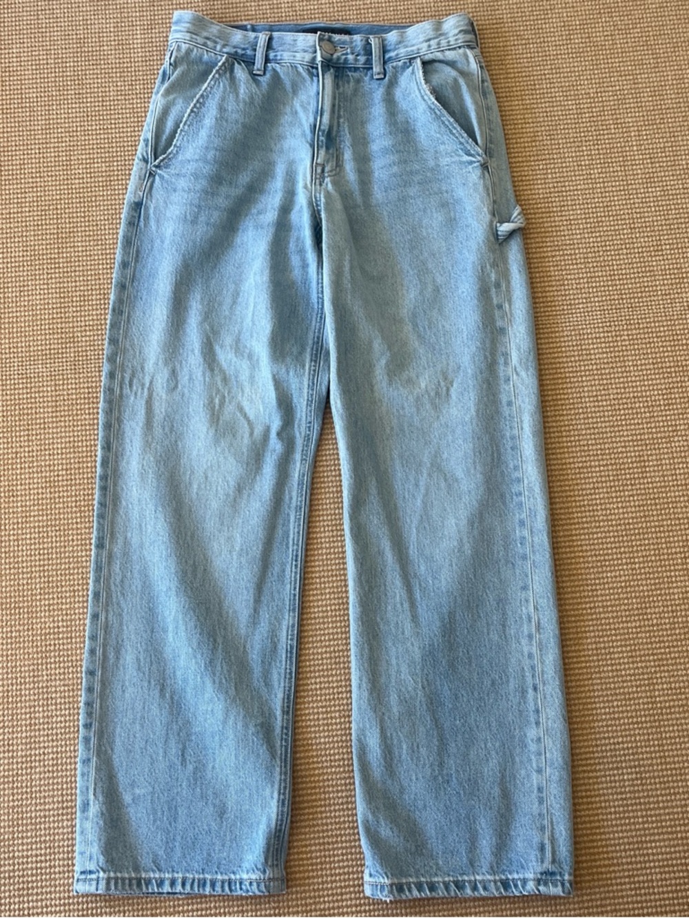 Aeropostale Light Blue Wide Leg Jeans